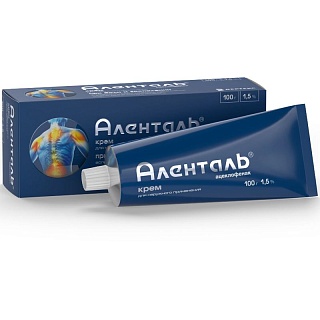 Аленталь крем 1,5% 100г (Вертекс)