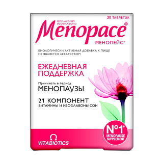 Менопейс Изофлавоны таб N30 (Витабиотикс)