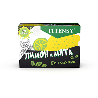 Иттенси Лимон и Мята б/сах пастил N24 (Юник Фармасьютикал)