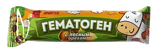 Гематоген форте лесной орех 40г (Мясной край)