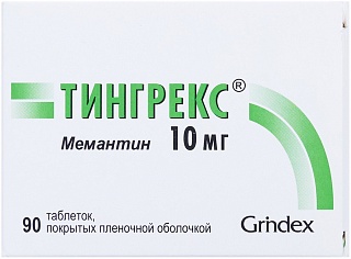 Тингрекс таб п/пл/о 10мг N90 (Гриндекс)