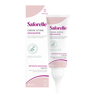 Сафорель крем-эмолент увлаж д/интим зоны 40мл (Биокодекс)