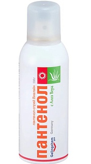 Пантенол спрей с Алоэ вера 130г (Аэро-Про)