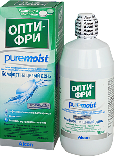 Опти-Фри Pure Moist р-р д/линз 300мл (Алкон)