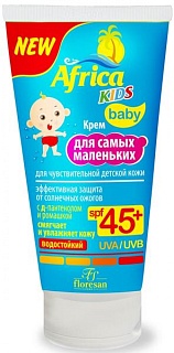 Африка Кидс крем SPF 45+ 50мл (Флоресан)