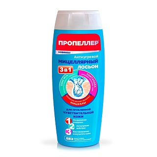 Пропеллер Антиугревой Мицелляр лосьон 3в1 100мл (Народ промыслы)