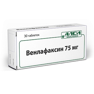 Венлафаксин таб 75мг N30 (Ксантис)