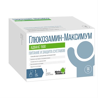 Глюкозамин Максимум Адванс 1500 саше 10г N14 (Бауш) Глюкозамин Максимум Адванс 1500 саше 10г N14 (Бауш)