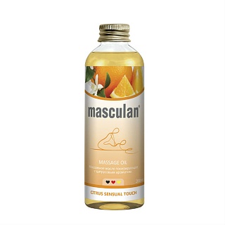 Масло массажное Masculan тонизирл с цитрус аромат 200мл (Вариант)