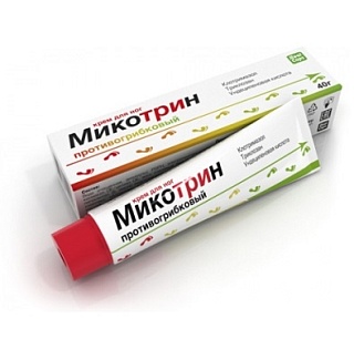 Микотрин крем д/ног п/грибковый 40г (РеалКосметикс)