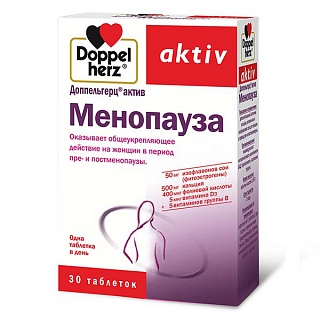 Доппельгерц Актив Менопауза таб N30 (Квайссер)