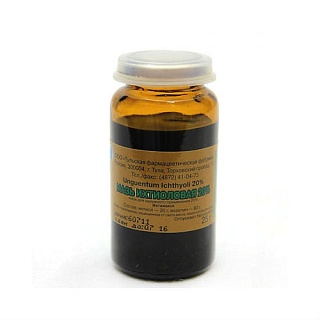 Ихтиоловая мазь 20% 25г (Тульская фф)