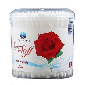 Ватные палочки Русалочка банка N200 (ЛиаТехно)