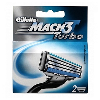 Жиллетт кассета Mach3 turbo N2 (Проктер)