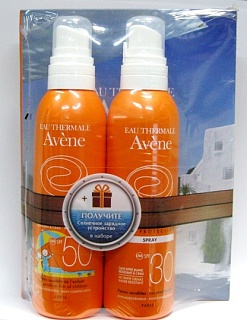 Авен Н-р с/защит спрей дет SPF50+200мл+спрей Spf30 200мл(ПьерФабр (Франция))